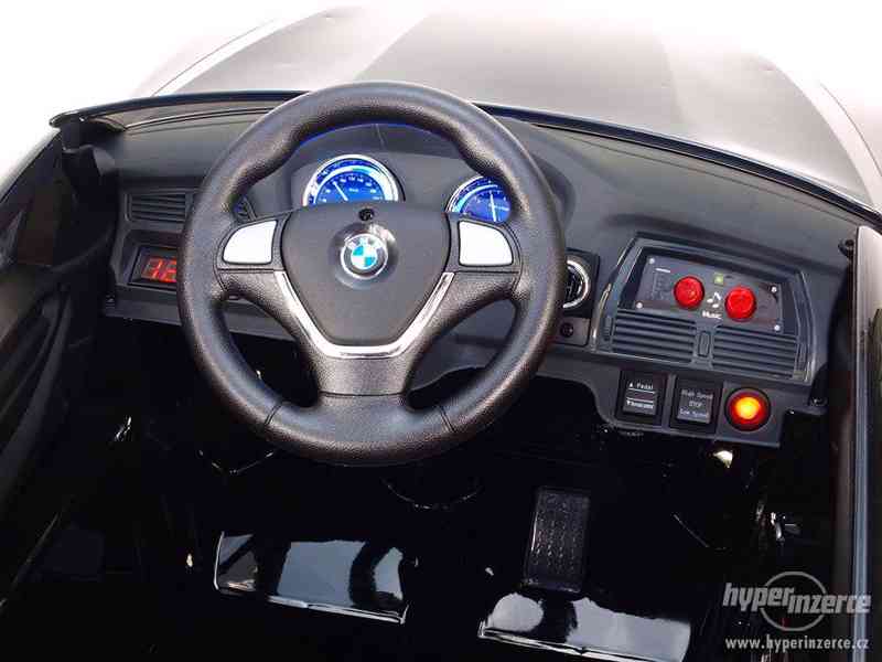 Nové originál BMW X6 elektrické autíčko MOTOR 12V 4 RYCHLOST - foto 5