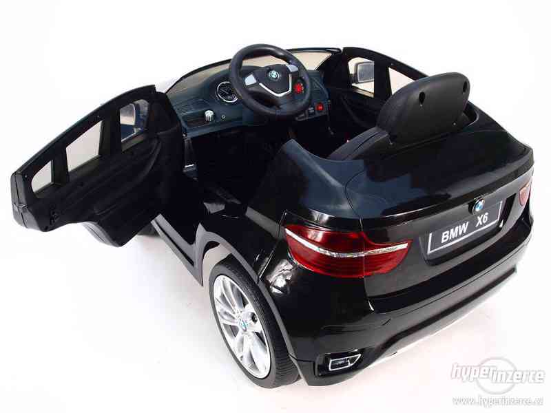 Nové originál BMW X6 elektrické autíčko MOTOR 12V 4 RYCHLOST - foto 7