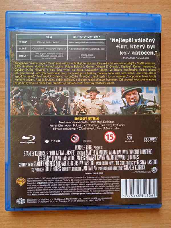 Blu-ray OLOVĚNÁ VESTA (Full Metal Jacket) - foto 2