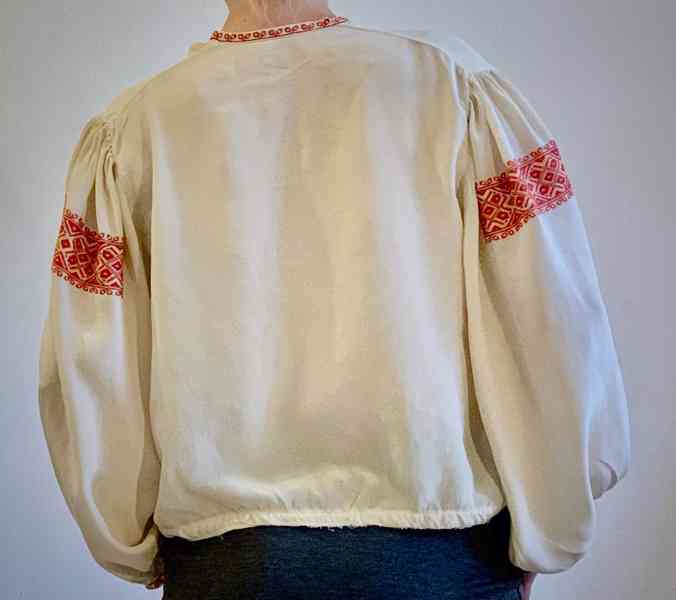 Retro - Originální Vyšívaná košile, Ukrajina, cca 60.–70.lét - foto 3