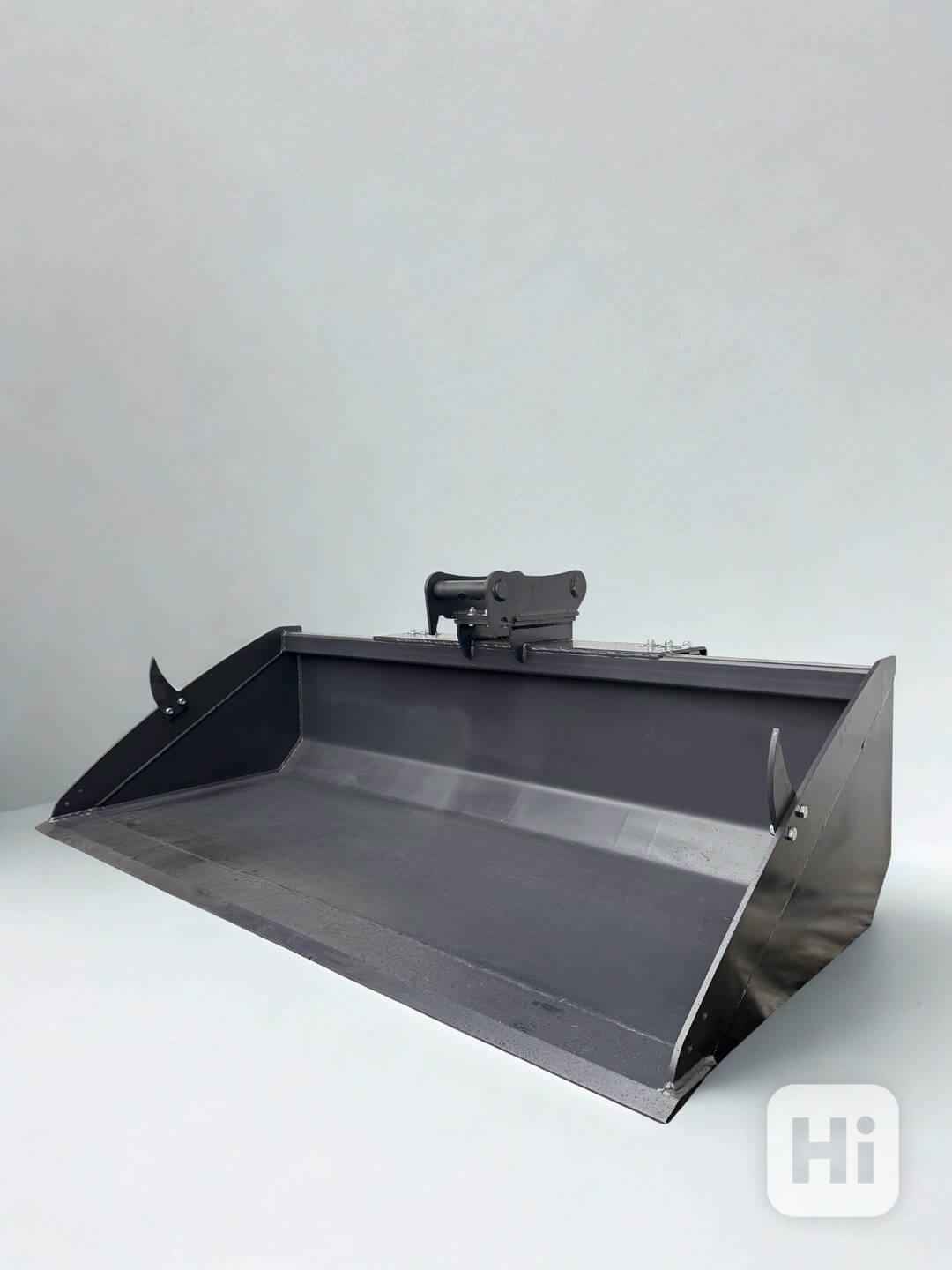 Objemová lopata na pluh 200 cm pro bagr 4,5-7 t - foto 1