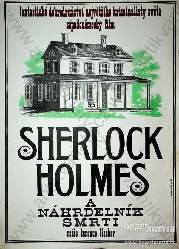 Sherlock Holmes Václav Požárek filmový plakát - foto 1