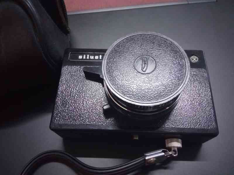 Fotoaparát Siluet - Elektro - kožený obal - krásný stav! - foto 9