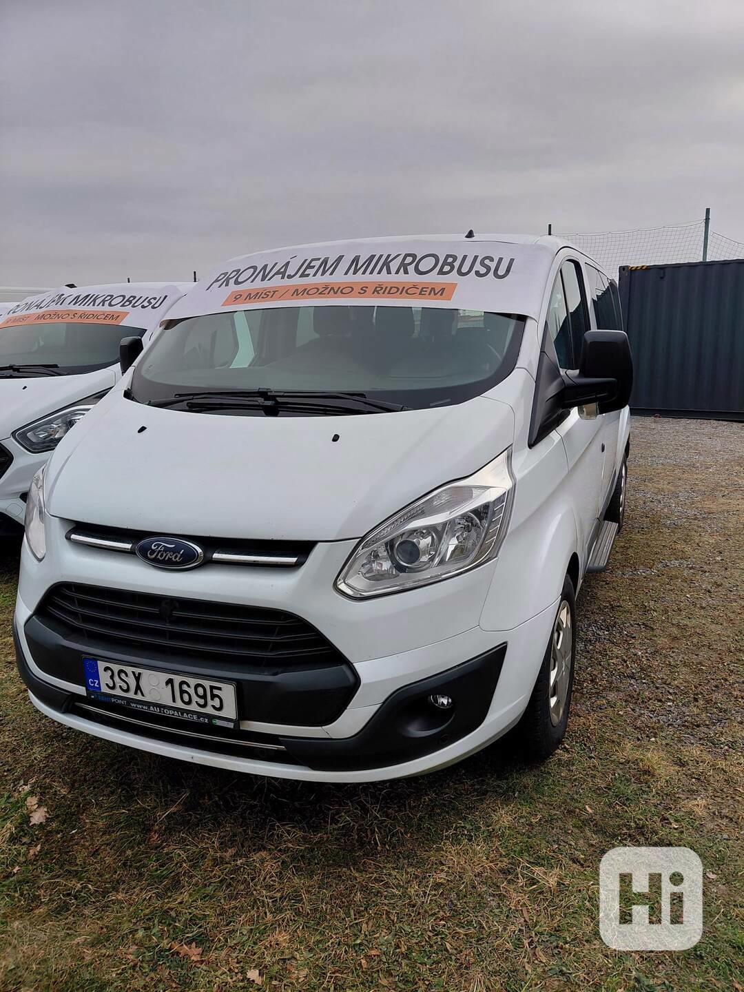 Pronájem mikrobusu Ford Custom 9 míst - foto 1