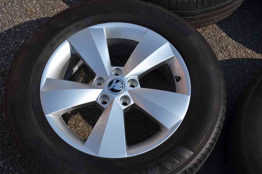 Letní NOVÁ Alu kola Š.Kodiaq/VW Tiguan+215/65R17 Michelin - foto 3