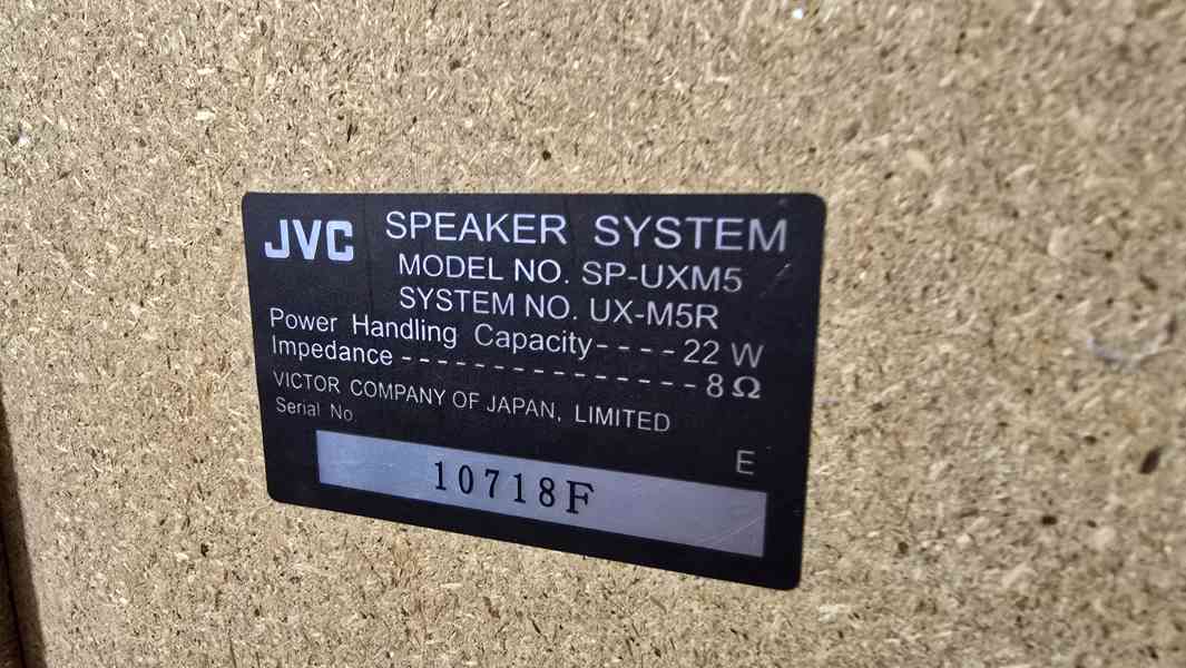 JVC SP-UXM5 mini reprosoustava 1ks - foto 3