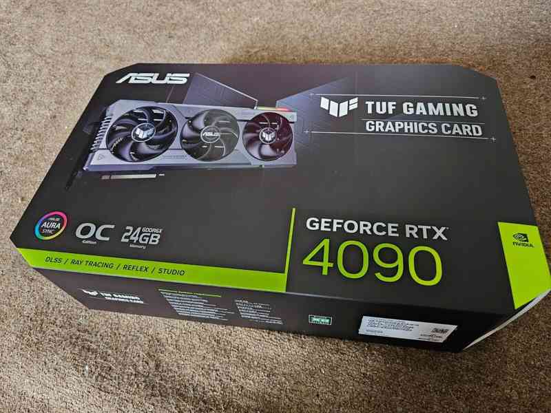 ASUS TUF Gaming GeForce RTX 4090 OC 24GB GDDR6X Graphic Card - foto 1