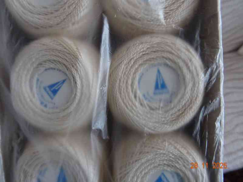 3x 10 klubek VYŠÍVACÍ PŘÍZE - PERLOVKA - foto 3