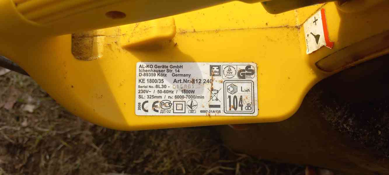 elektrická řetězová pila - foto 5