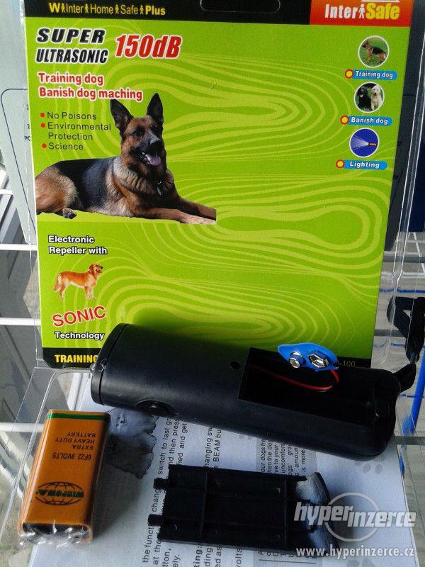ULTRAZVUKOVÝ VÝCVIK PSŮ + Odstrašovač psů Ultrazvukový odstr - foto 1