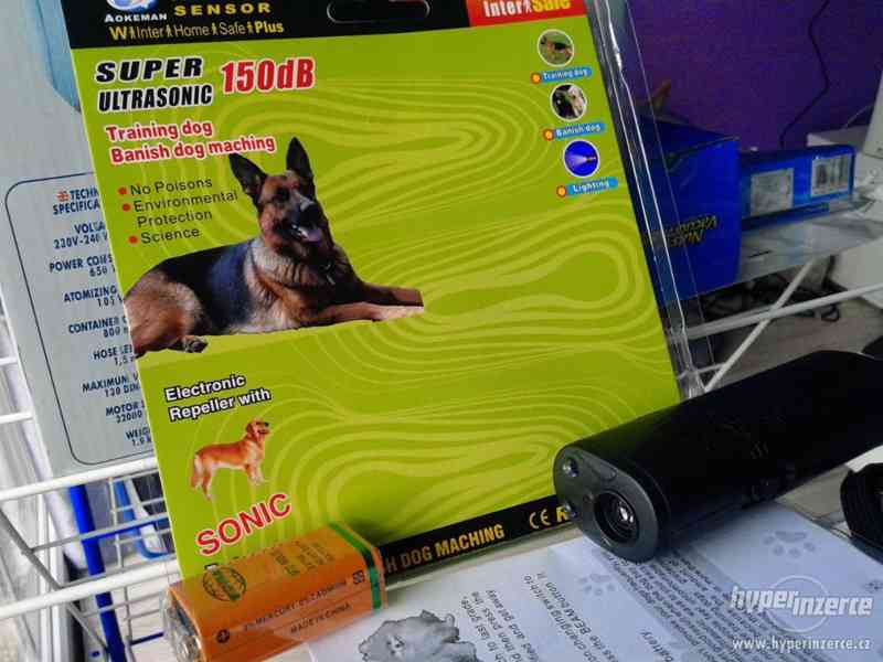 ULTRAZVUKOVÝ VÝCVIK PSŮ + Odstrašovač psů Ultrazvukový odstr - foto 6