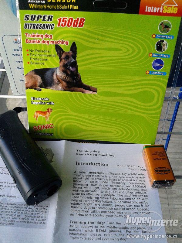ULTRAZVUKOVÝ VÝCVIK PSŮ + Odstrašovač psů Ultrazvukový odstr - foto 7