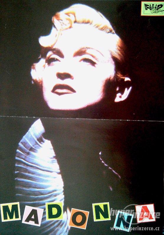 Madonna - zpěvačka plakát 30 x 42 cm - foto 1