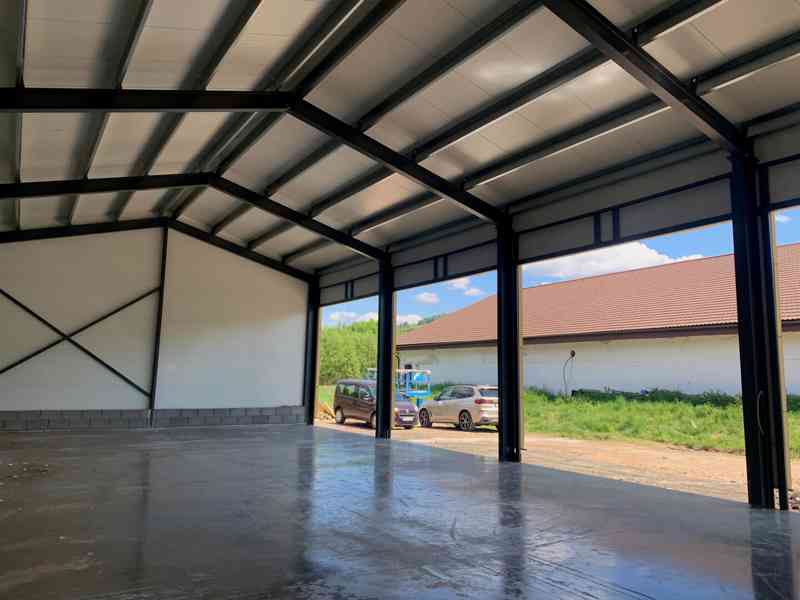 OCELOVÁ KONSTRUKCE HALY - MONTOVANÁ HALA 10x24x6m - foto 4