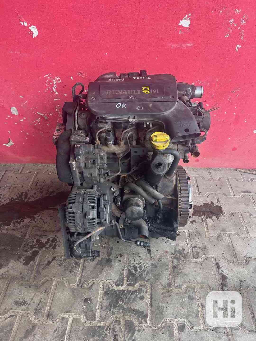 Motor 1,9 DCI F9Q Renault Trafic Master Kompletní - foto 1