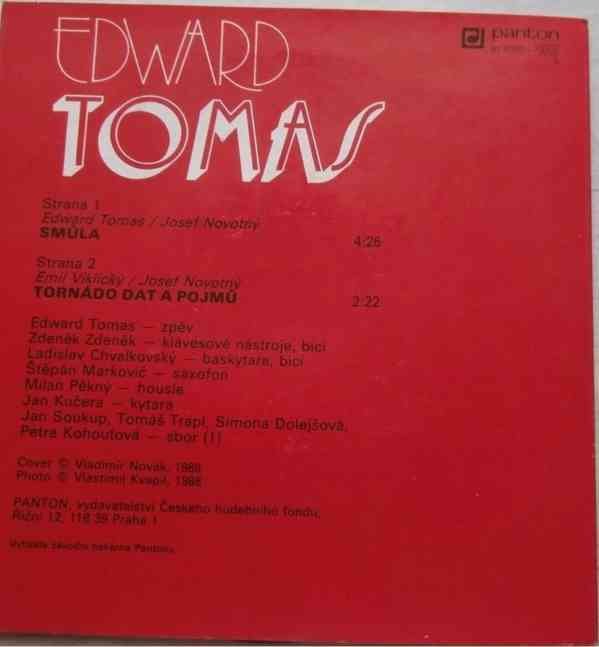 Edward Tomas ‎– Smůla / Tornádo dat a pojmů (SP) - foto 2