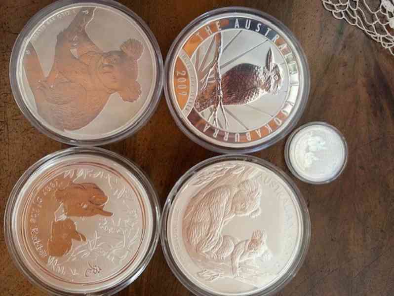 Prodám investiční stříbrné mince 1 OZ (31,1 g) - foto 3