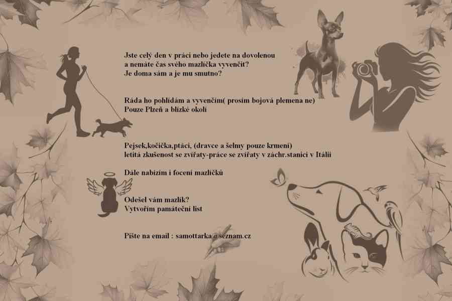 Hlídání mazlíčků