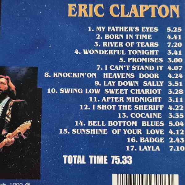 CD - ERIC CLAPTON / Very Best - foto 2