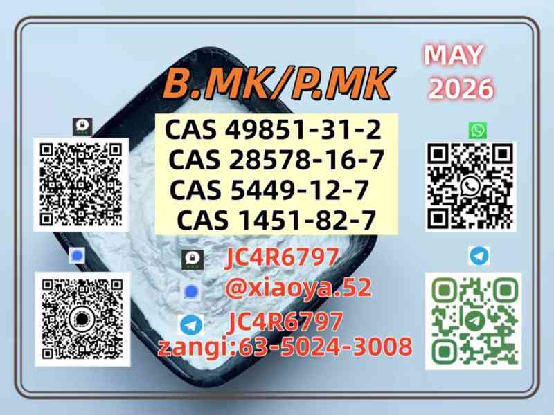 Original Factory 28578-16-7 49851-31-2 BMK PMK 5449-12-7 - foto 3