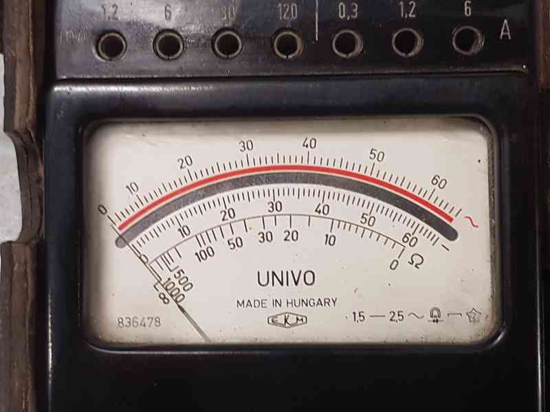 Multimetr UNIVO Elektromos - foto 3