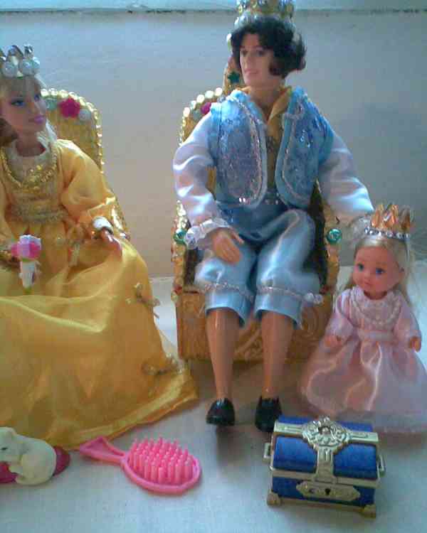Barbie královská rodina SLEVA - foto 2