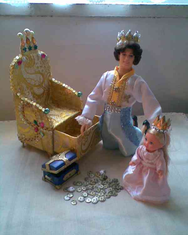 Barbie královská rodina SLEVA - foto 3