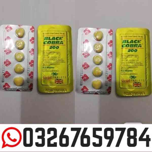 Black Cobra Gold 200 mg Tablets in Pakistan ( 03267659784
