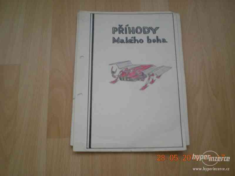 obrázkový sešit Příběhy malého boha z r.1969 - foto 1