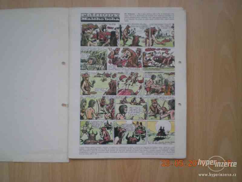 obrázkový sešit Příběhy malého boha z r.1969 - foto 2