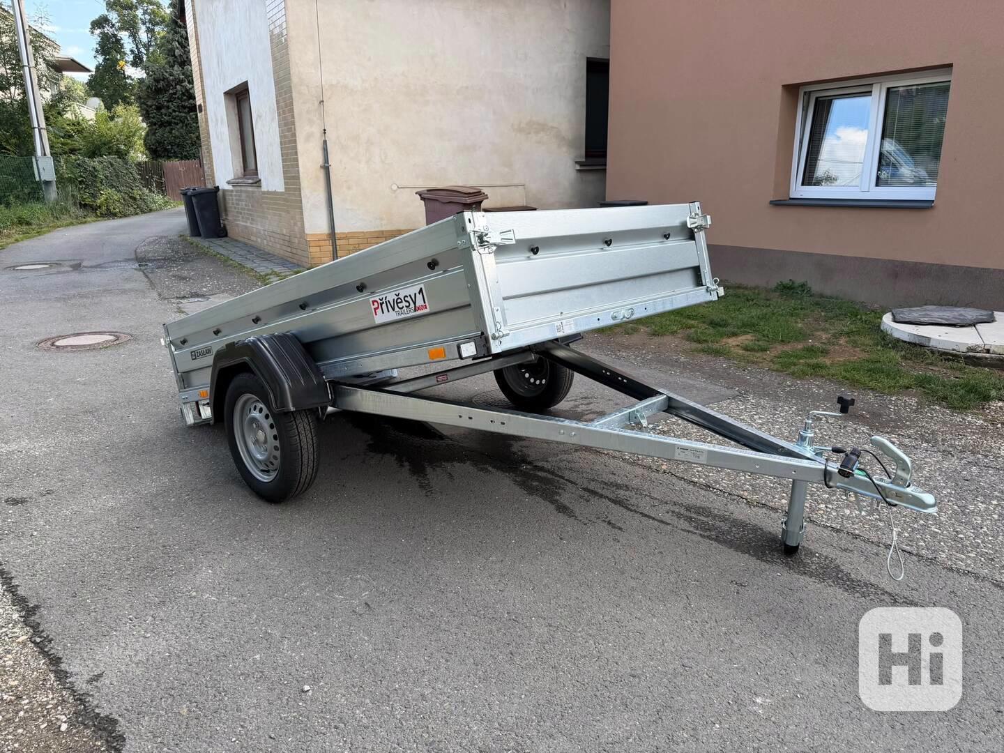 Přívěsný vozík ZASLAW 235SU sklopný 750 kg - foto 1