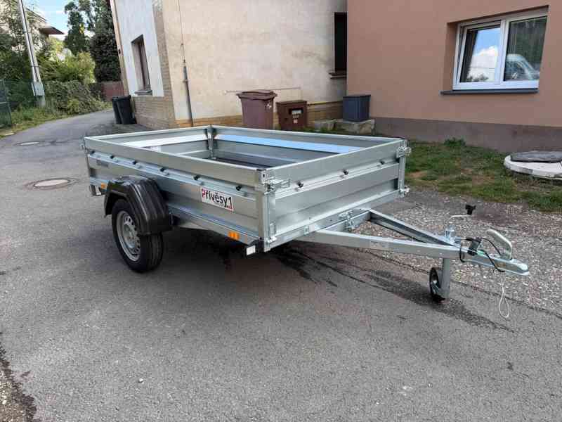 Přívěsný vozík ZASLAW 235SU sklopný 750 kg - foto 3