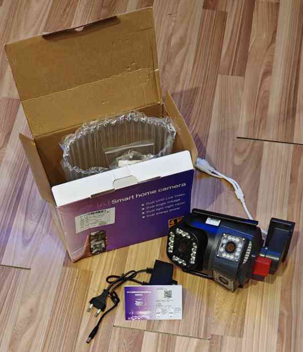 Prodám kameru 12MP (3x4MB) Outdoor WiFi PTZ 8xZoom - foto 6