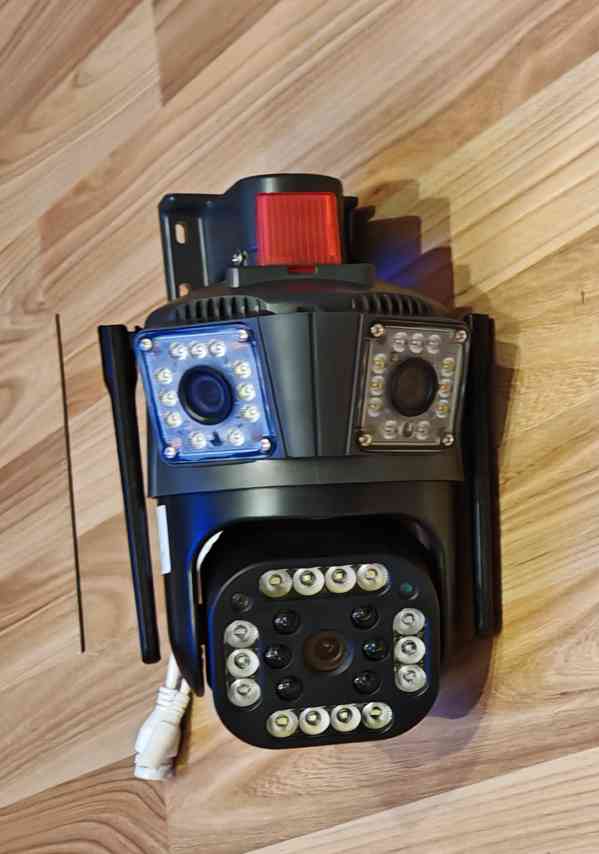 Prodám kameru 12MP (3x4MB) Outdoor WiFi PTZ 8xZoom - foto 5