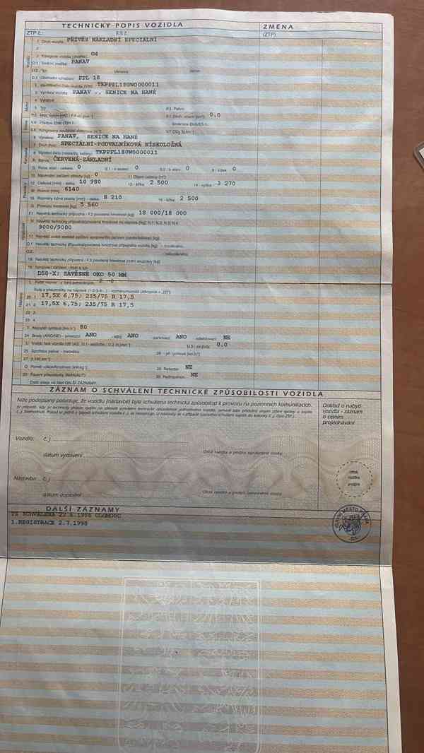 podvalník PANAV PPL 18 - foto 2