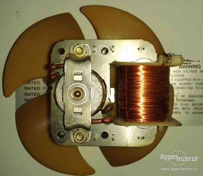 větrák motor do mikrovlnky - foto 2