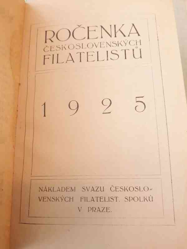 Ročenka československých filatelistů 1925 - foto 6