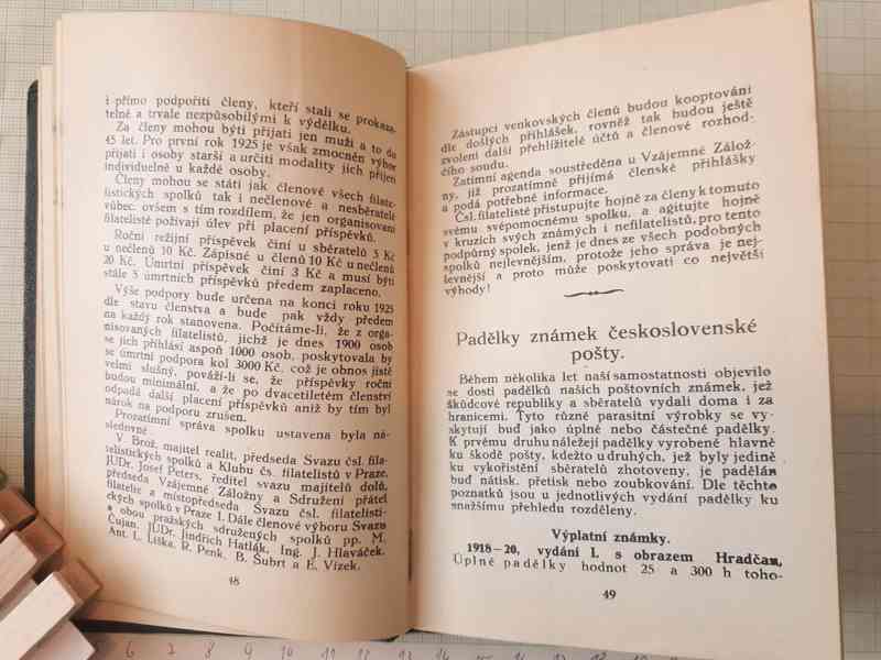 Ročenka československých filatelistů 1925 - foto 3