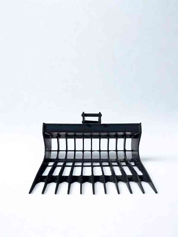 Prolamovaná svahová lopata, hrábě 60cm 0-1,4t - foto 2