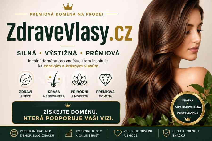 ZdraveVlasy.cz – Prémiová doména pro zdravé a krásné vlasy | - foto 2