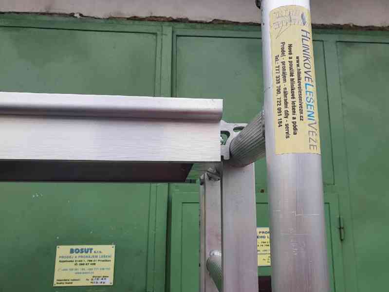 Hliníkové lešení úzké NOVÉ - foto 3