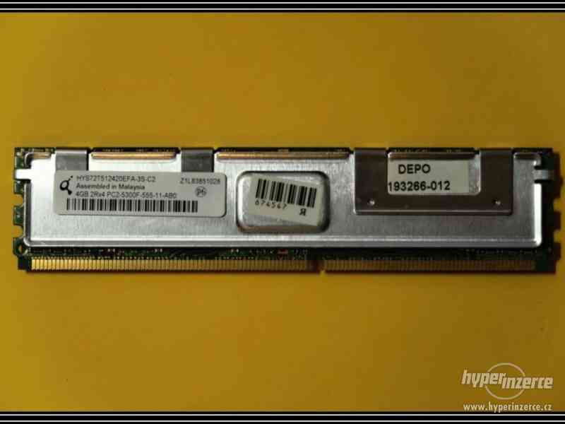 Paměť QIMONDA 4GB ECC DDR2 PC2-5300F 667MHz 2Rx4 3S-C2 - foto 1