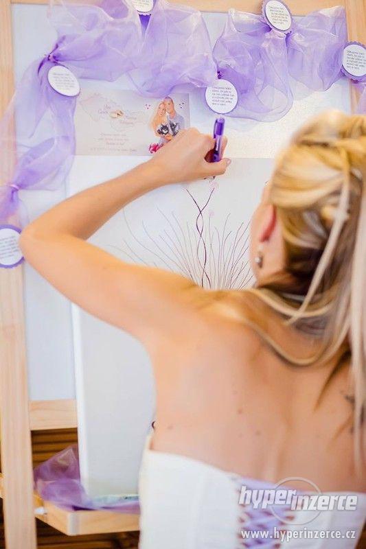 svatebni saty vpredu kratke vzadu dlouhe - foto 9