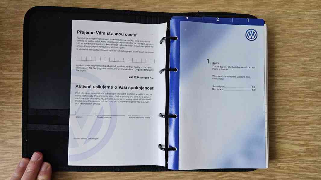 Volkswagen Passat B5 palubní kniha nová nevyplněná - foto 4