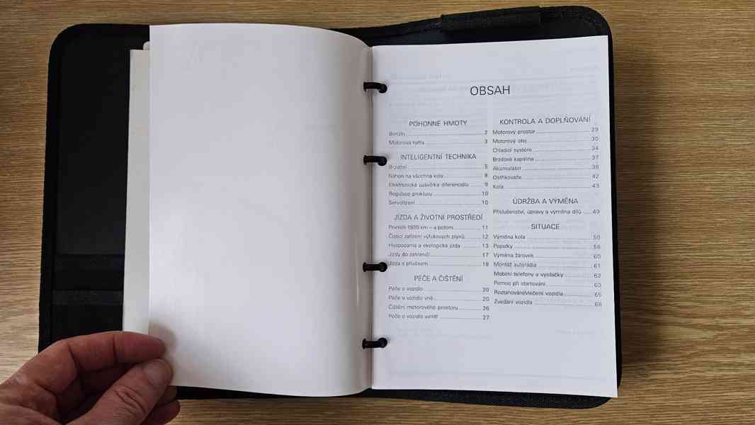 Volkswagen Passat B5 palubní kniha nová nevyplněná - foto 9