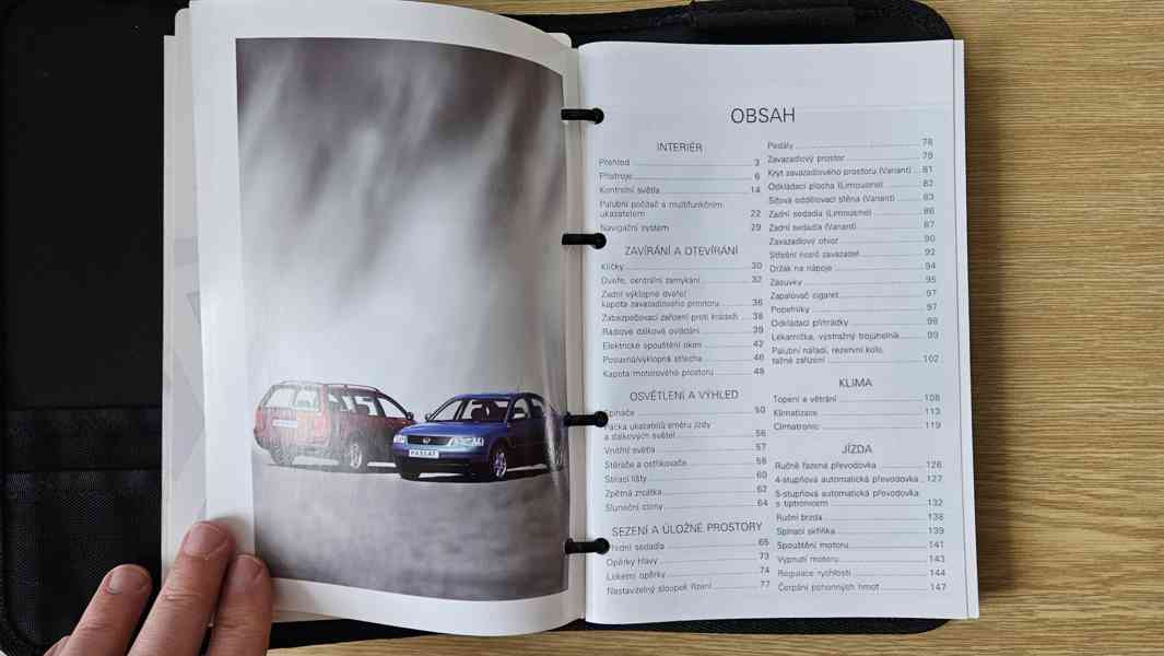 Volkswagen Passat B5 palubní kniha nová nevyplněná - foto 6
