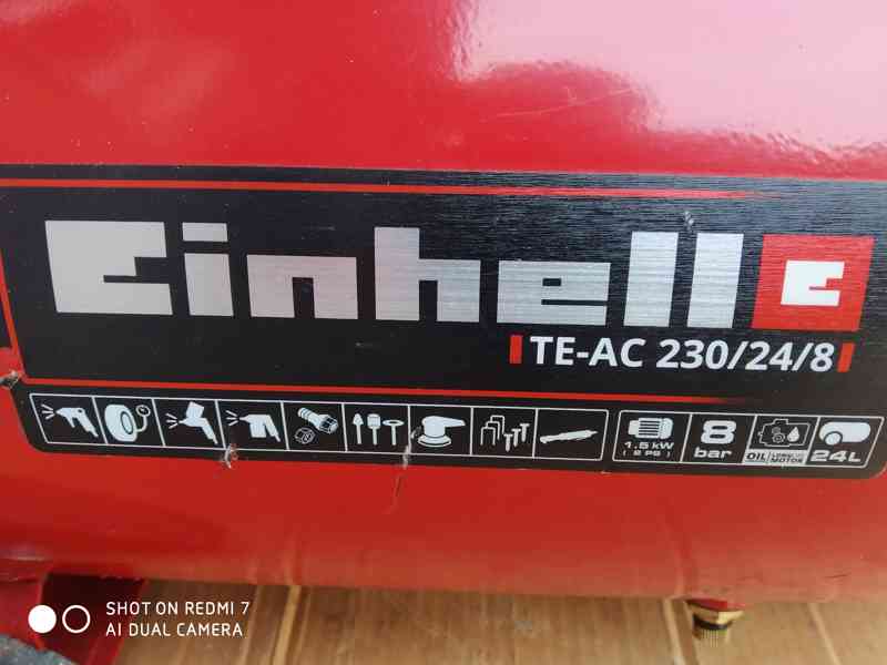 Prodám olejový Kompresor Einhell TE-AC 230/24/8  - foto 4