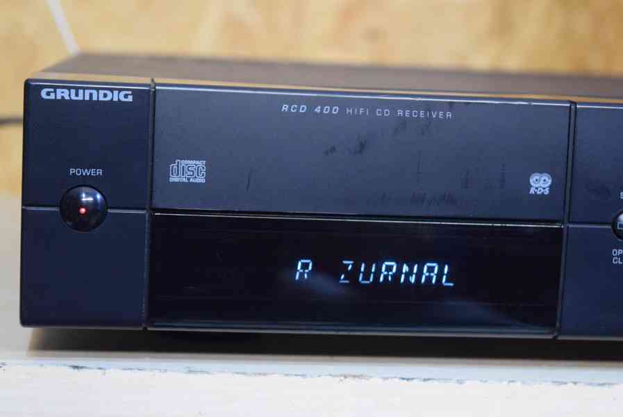 GRUNDIG RCD 400 VÝBORNÝ CD RECEIVER S RDS !! - foto 2