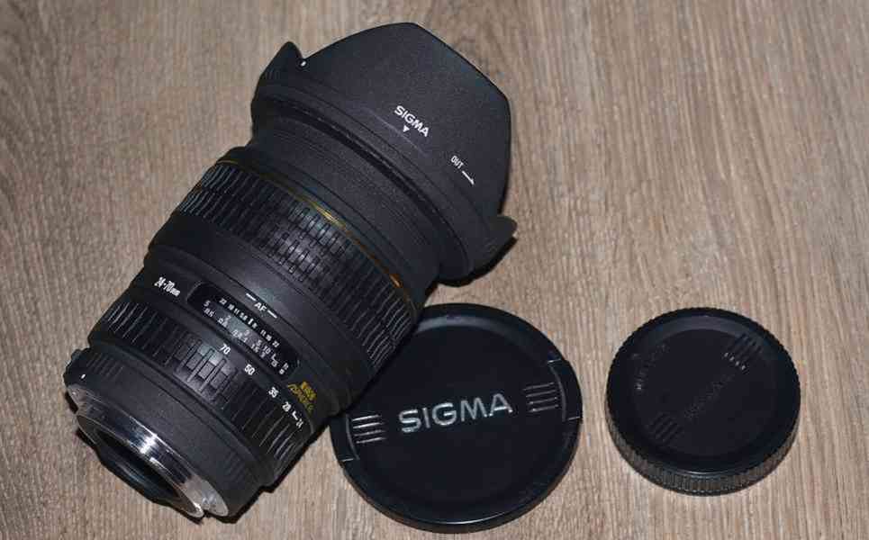 pro Canon - Sigma DG 24-70mm F/2.8 EX ASPHERICAL **F.F. Zoom - foto 3