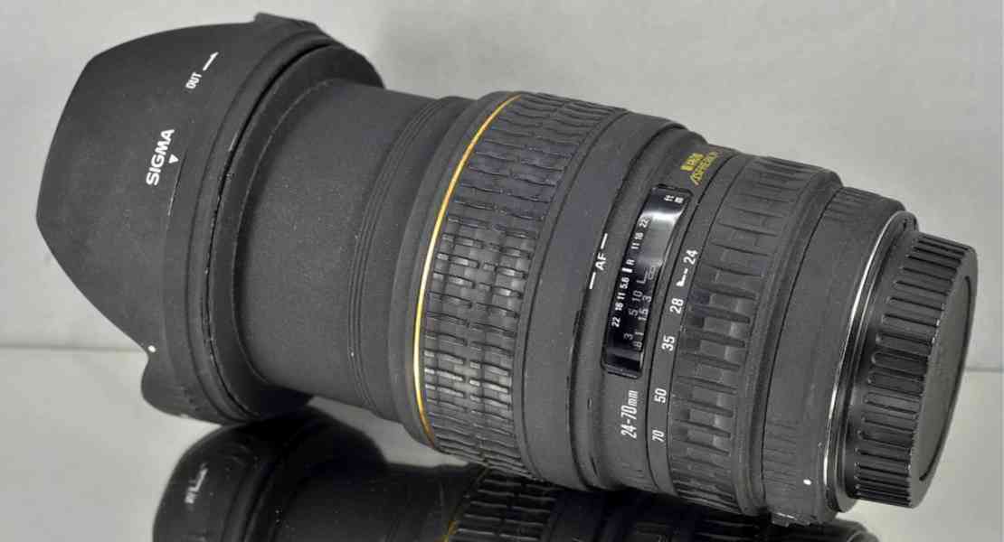 pro Canon - Sigma DG 24-70mm F/2.8 EX ASPHERICAL **F.F. Zoom - foto 9